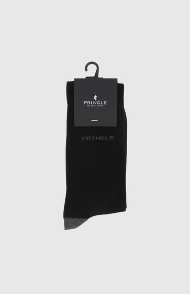 Pringle Classic Black Socks