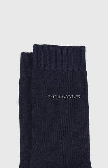Pringle Navy Classic Socks
