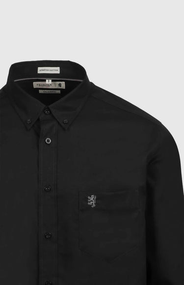 Pringle Black Jacob Long Sleeve Classic Shirt