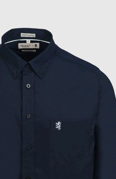 Pringle Navy Jacob Long Sleeve Classic Shirt