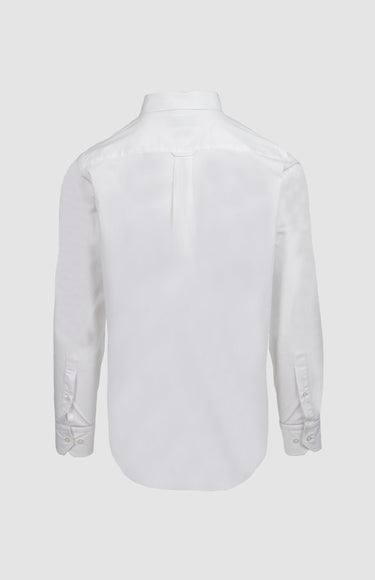 Pringle White Jacob Long Sleeve Classic Shirt