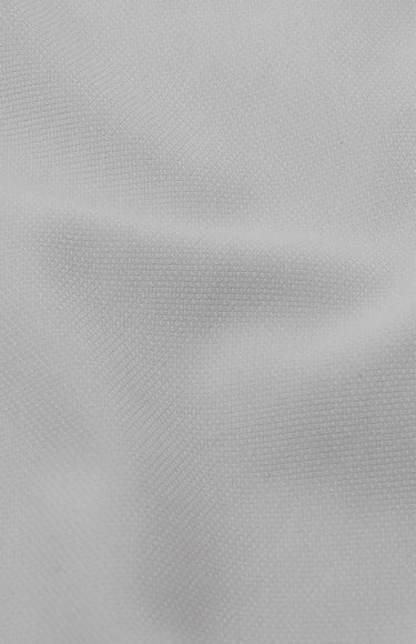 Pringle Alexander White Textured Easy Care Long Sleeve Classic Shirt