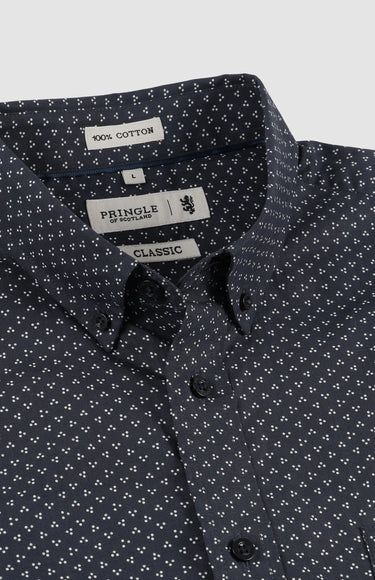 Pringle Randy Printed Long Sleeve Classic Shirt