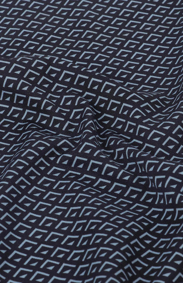 Pringle Navy Preston Printed Mercerised Golfer