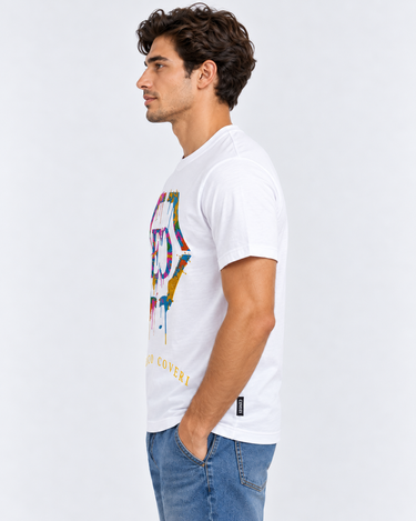 Enrico Covering White T-Shirt