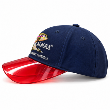 Alaska Navy Visor Cap