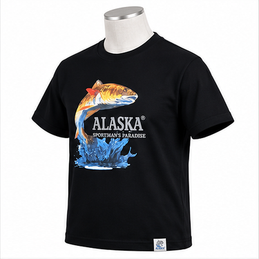 Alaska Premium Black T-Shirt