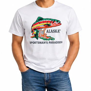 Alaska White T-Shirt