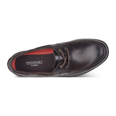 Rockport Dark Brown Boat Shoe