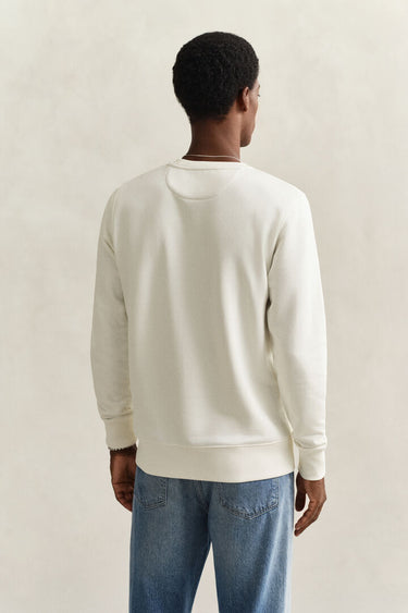 Gant Cream Crew Neck