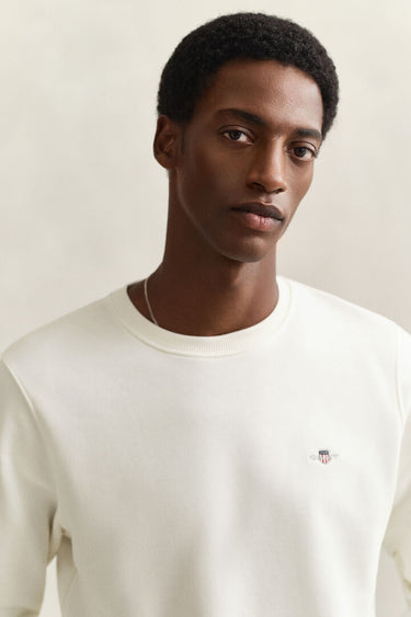 Gant Cream Crew Neck