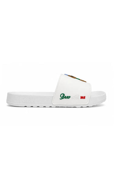 Vialli White Yogi Slides